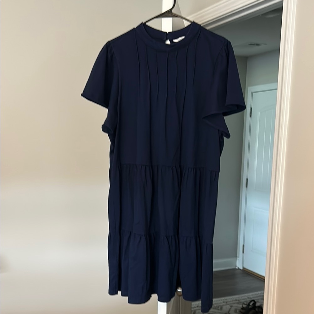 Crown & Ivy Navy Blue Dress